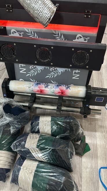 аппарат печать на футболках: Стразы Компьютерная Вышивка ДТФ Печать Лазерная Резка Услуги — 5