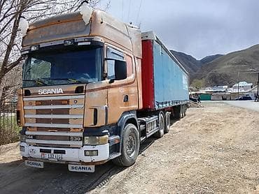 двигатель мазда кронос: Тягач, Scania, 2001 г., Тентованный — 2