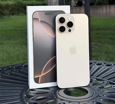 IPhone 16 Pro Max, Б/у, 256 ГБ, Rose Gold, Чехол, Кабель, 94 % — 2