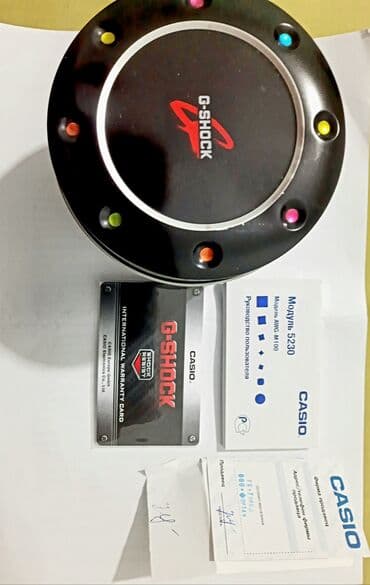 часы наручные электронные: Классические часы часы, Casio, Мужские, Б/у — 2