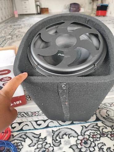 lexus es 2004: Активный автомобильный сабвуфер UP.Pioneer (серия TS, цилиндрический — 6