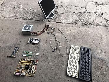 Продаю компоненты для компьютера - Материнская плата ASUS P5B-VM at lalafo.kg Продаю компоненты для компьютера - Материнская плата ASUS P5B-VM