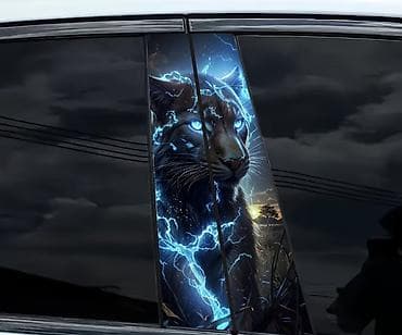 виниловые пленка: Наклейки на стойку двери автомобиля (B‑pillar) — декоративные — 8