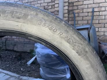 mishelin: Шины 235 / 50 / R 21, Лето, Б/у, Комплект, Внедорожные (АТ/МТ), Michelin — 2