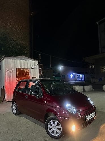 Транспорт: Daewoo Matiz: 2010 г., Кол менен иштөөчү, Бензин, Хетчбек — 6
