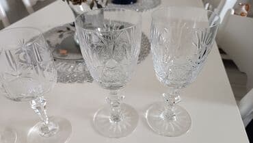 колыбель бу: Продаю,фужеры,стаканы,рюмки, производство Чехия,все по 6шт,вазы под — 8