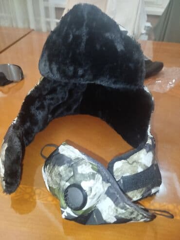 Зимняя маска-шарф с защитой лица и шеи, камуфляж.Новая!!размер one