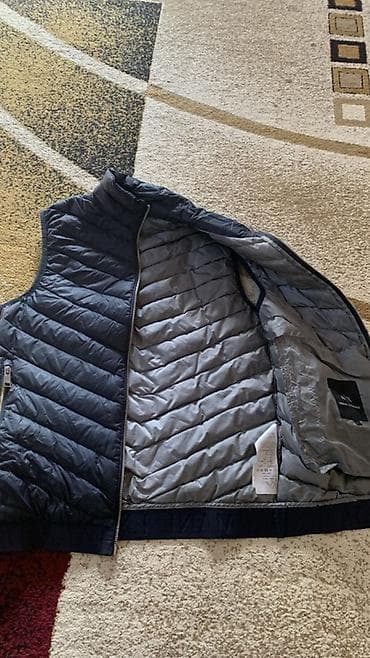 Жилет Armani Exchange (A|X) (оригинал S) - Модель: стёганый — 3
