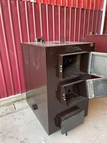 палестрол блок: КВГ 200квт отапливает 2000м2 котел утепленный в комплекте вентилятор — 2