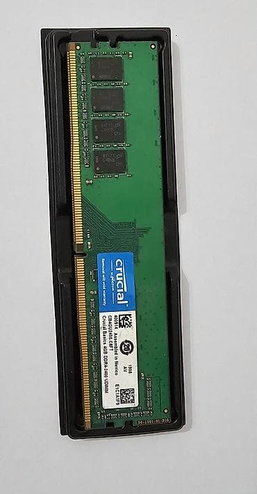 micro sd card: Оперативная память (RAM) для ПК, Новый, Crucial, 4 ГБ, DDR4 — 1