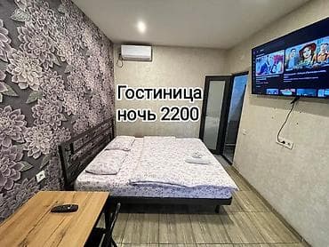 карпинка квартира: 1 комната, Душевая кабина, Постельное белье, Кондиционер — 3