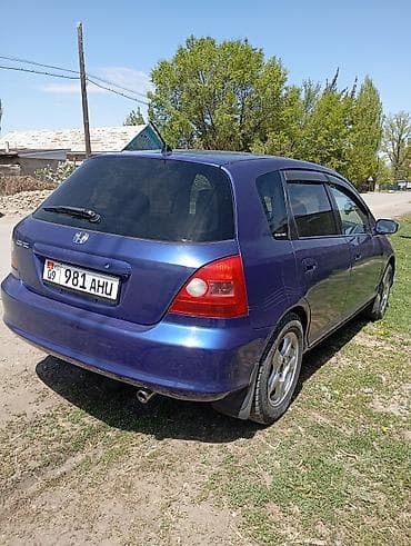 changan продажа: Honda Civic: 2002 г., 1.5 л, Автомат, Бензин, Хэтчбэк — 3