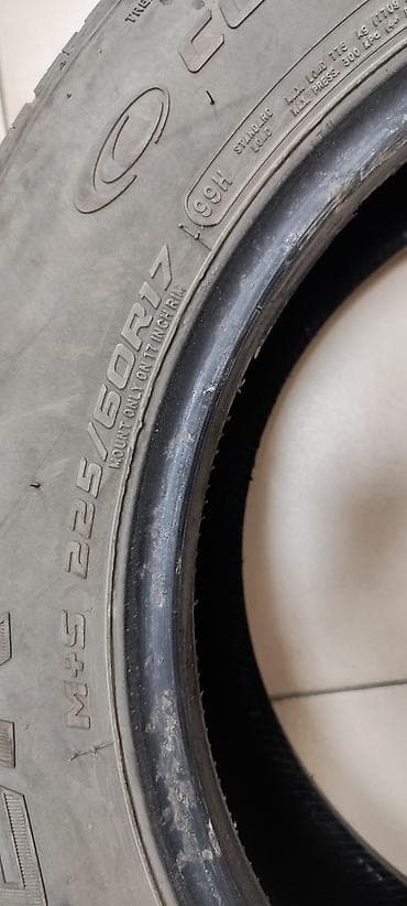 семи местный: Шины 225 / 60 / R 17, Лето, Б/у, Пара, Легковые, Cooper — 3