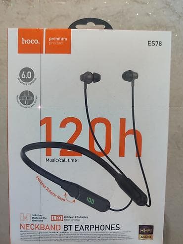 HOCO ES78 — беспроводные наушники-гарнитура формата neckband