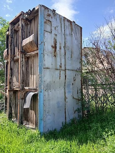 Металлический контейнер/вагончик под склад или хозблок - Материал