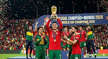 багеты бишкек: Постер/панорама «Portugal Campeão do Mundo 2026 – World Cup Champions — 2