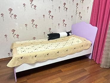 детское постельное белье спальное для девочек: Детская односпальная кровать, Б/у, Для девочки, С матрасом, Самовывоз — 6