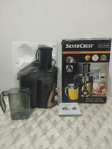 Соковыжималка SilverCrest LX‑17210 - Тип: центробежная (juice at lalafo.kg Соковыжималка SilverCrest LX‑17210 - Тип: центробежная (juice