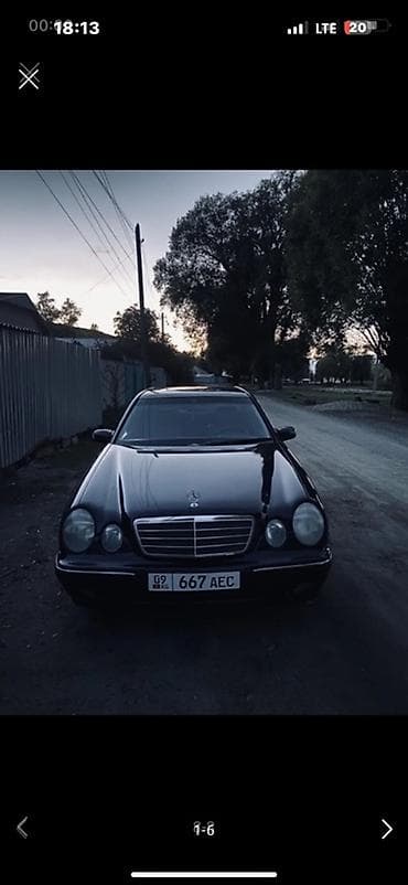 авто рынык бишкек: Mercedes-Benz E-Class: 2002 г., 2.6 л, Автомат, Бензин, Седан — 1