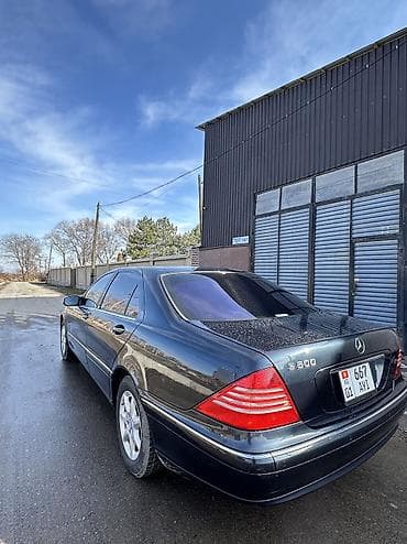 машина сатып алу: Mercedes-Benz S-Class: 2005 г., 5 л, Бензин, Седан — 4