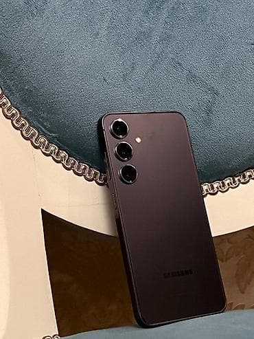 telefon iphone: Samsung Galaxy S24, Б/у, 256 ГБ, цвет - Серый, 1 SIM — 1