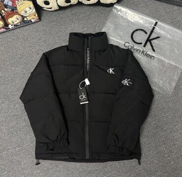 jeans: Мужская куртка, 3XL, Calvin Klein, Новый, цвет - Черный, Платная доставка, Самовывоз — 5