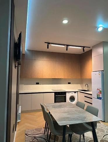 osh flat: 2 комнаты, Учкун с. Агентство недвижимости, Семейным, от 1 года, С мебелью полностью — 2