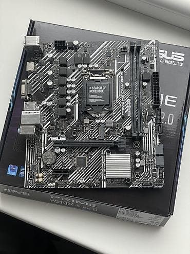 asus prime: Материнская плата, Новый, Asus, LGA1200, Micro-ATX, Для ПК — 1