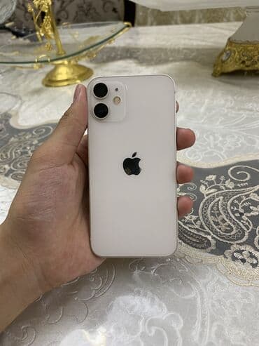 купить айпад мини: IPhone 12 mini, Б/у, 128 ГБ, Белый, Кабель, 91 % — 1