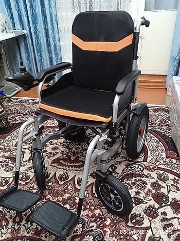 Электрическая инвалидная коляска с джойстиком - Компактная коляска с