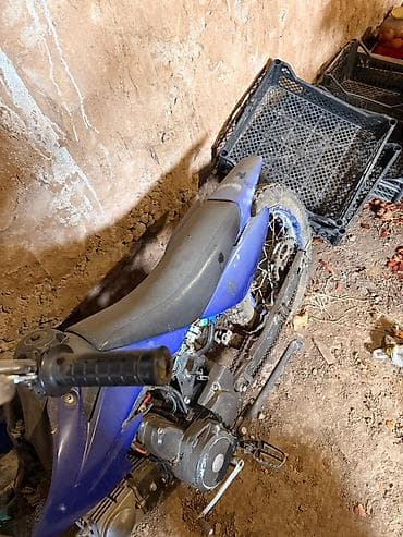 crv 2: Питбайк/мини-эндуро, синий пластик, кроссовая резина. Основные — 1