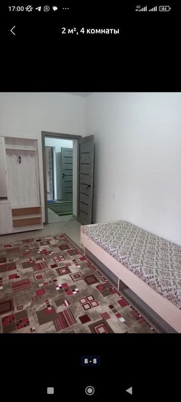 недостроенный дом: 50 м², С мебелью — 1