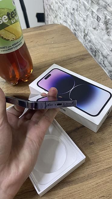 mavic 3 pro: IPhone 14 Pro, Б/у, 128 ГБ, Deep Purple, Защитное стекло, Чехол, 80 % — 2