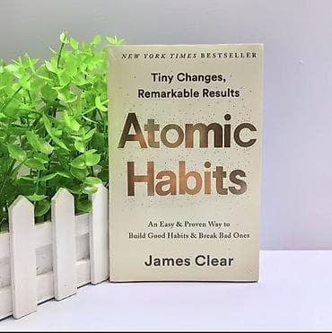 атомные привычки: Книга «Atomic Habits» — James Clear - Язык: английский - Тип издания — 1