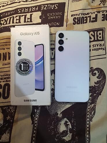 samsung galaxy a90: Samsung Galaxy A15, Новый, 128 ГБ, цвет - Белый, 2 SIM — 4