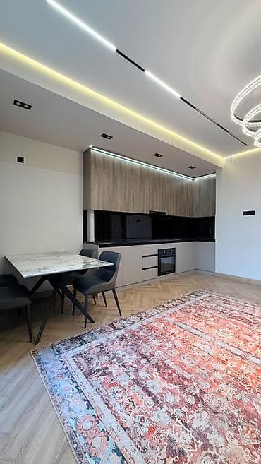 seven development: 2 комнаты, 68 м², сквер Тоголок Молдо Элитка, 16 этаж, Дизайнерский ремонт — 4