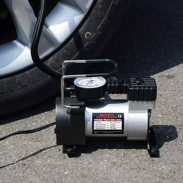 машны: Автомобильный компрессор для подкачки колес. Работает от — 2