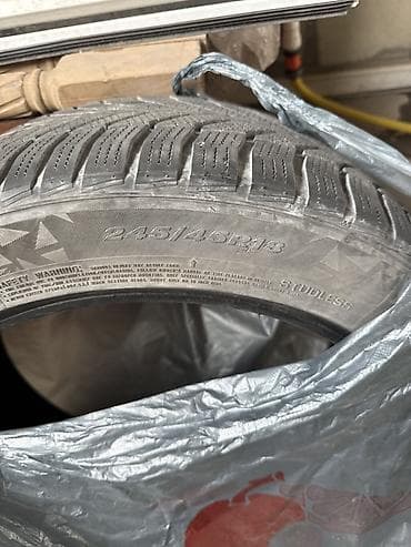 Шины 245 / 45 / R 18, Всесезонная, Б/у, Комплект, Легковые, Nexen