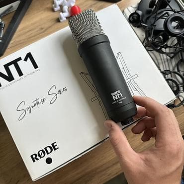 behringer b 5: RØDE NT1 Signature Series — студийный микрофон В комплекте: - сам — 2