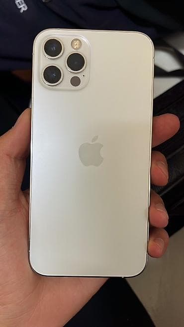 iphone 70: IPhone 12 Pro, Б/у, 128 ГБ, Серебристый, 81 % — 3