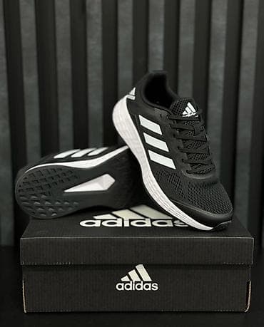made: Мужские кроссовки, 40, Adidas, Новый, цвет - Черный, Бесплатная доставка — 4