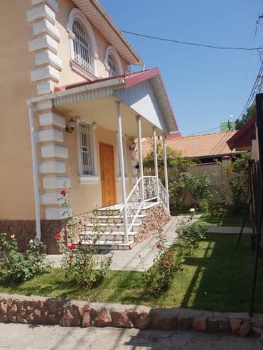 снять дом с бассейном на сутки в бишкеке: 350 м², 8 комнат, Балкон застеклен, Бронированные двери, Утепленный — 2