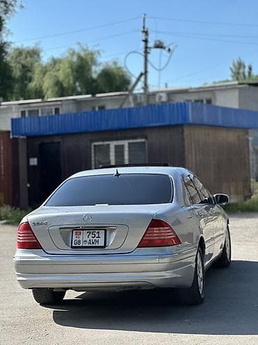 king tony: Mercedes-Benz S-Class: 2002 г., 3.2 л, Механика, Бензин, Седан — 1