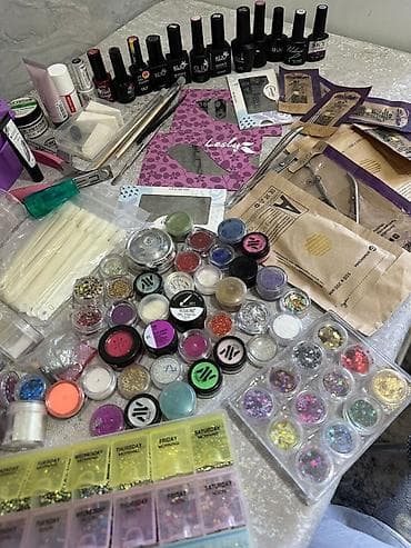 Оборудование для салонов красоты: Профессиональный набор для маникюра и дизайна ногтей Состав: - UV/LED — 4