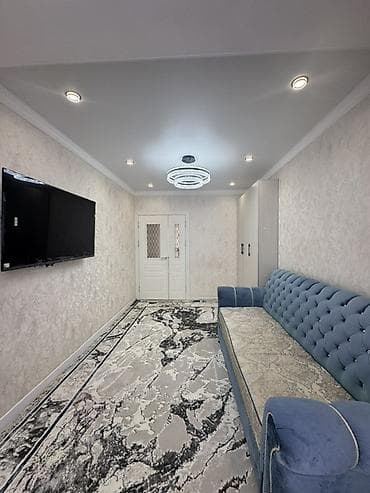 ошский квартира: 2 комнаты, 52 м², Элитка, 3 этаж, Дизайнерский ремонт — 2