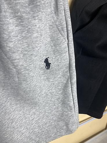 Мужские шорты, M, L, XL, Polo Ralph Lauren, Новый, цвет - Серый, Самовывоз, Платная доставка — 2