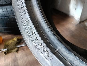 Шины и диски: Шины 225 / 45 / R 19, Лето, Б/у, 1 шт, Легковые, Япония, Dunlop — 3