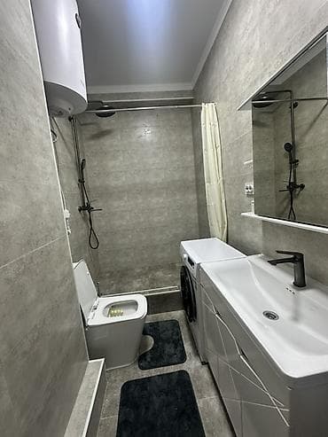 квартира комната бишкек: 1 бөлмө, 41 м², 4 кабат, Косметикалык ремонт — 5