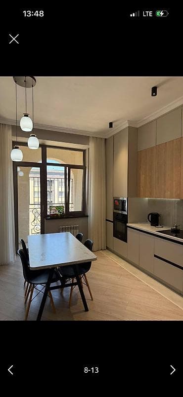 2 комнаты, 92 м², Асанбай мкр Элитка, 9 этаж, Евроремонт — 4