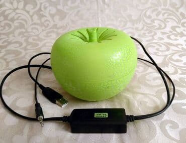 usb колонки со встроенной звуковой картой: Колонка-светильник. Питание USB, подключение проводное - Мини-джек — 2